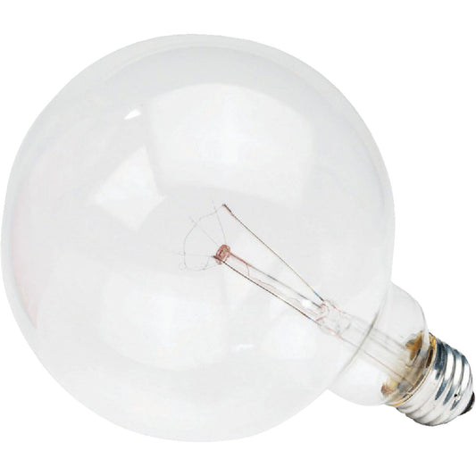 Philips DuraMax 60W Clear Soft White Medium Base G40 Incandescent Globe Light Bulb