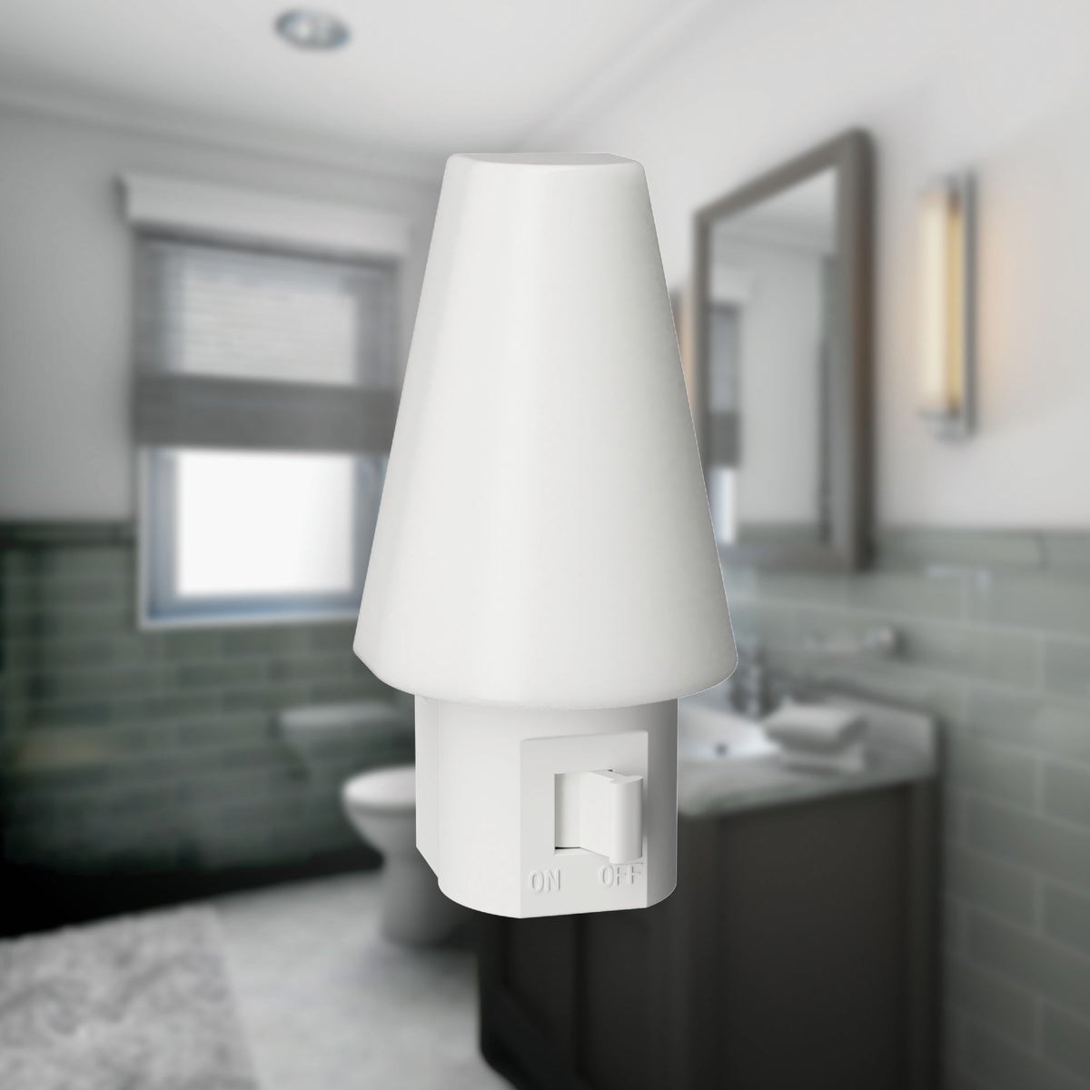 Westek White Plug-In LED Night Light