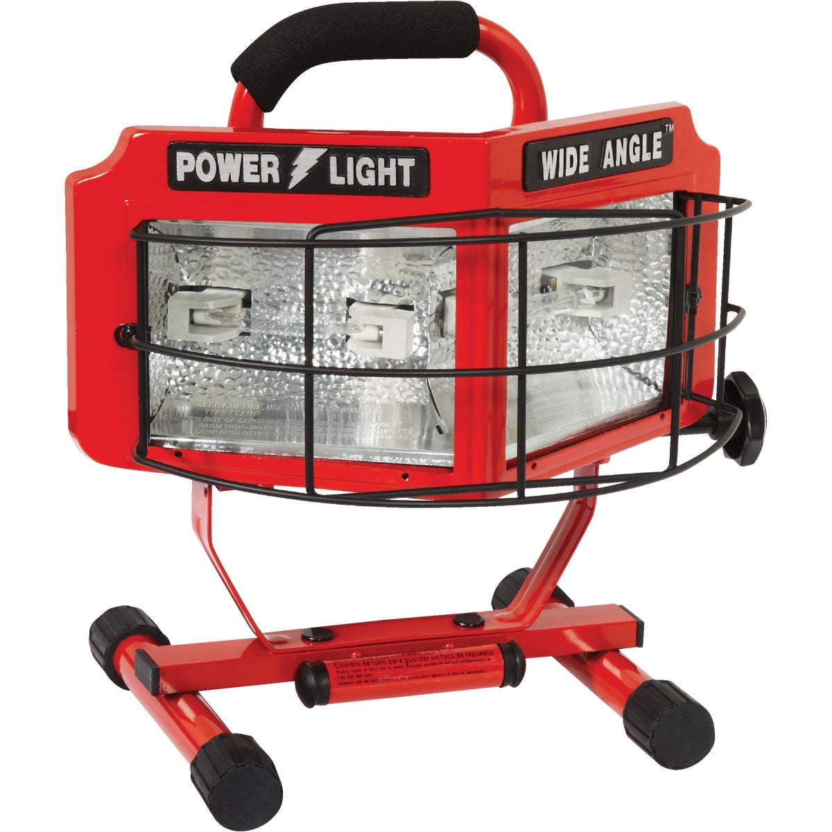 Designers Edge Power Light 8000 Lm. Halogen H-Stand Portable Work Light
