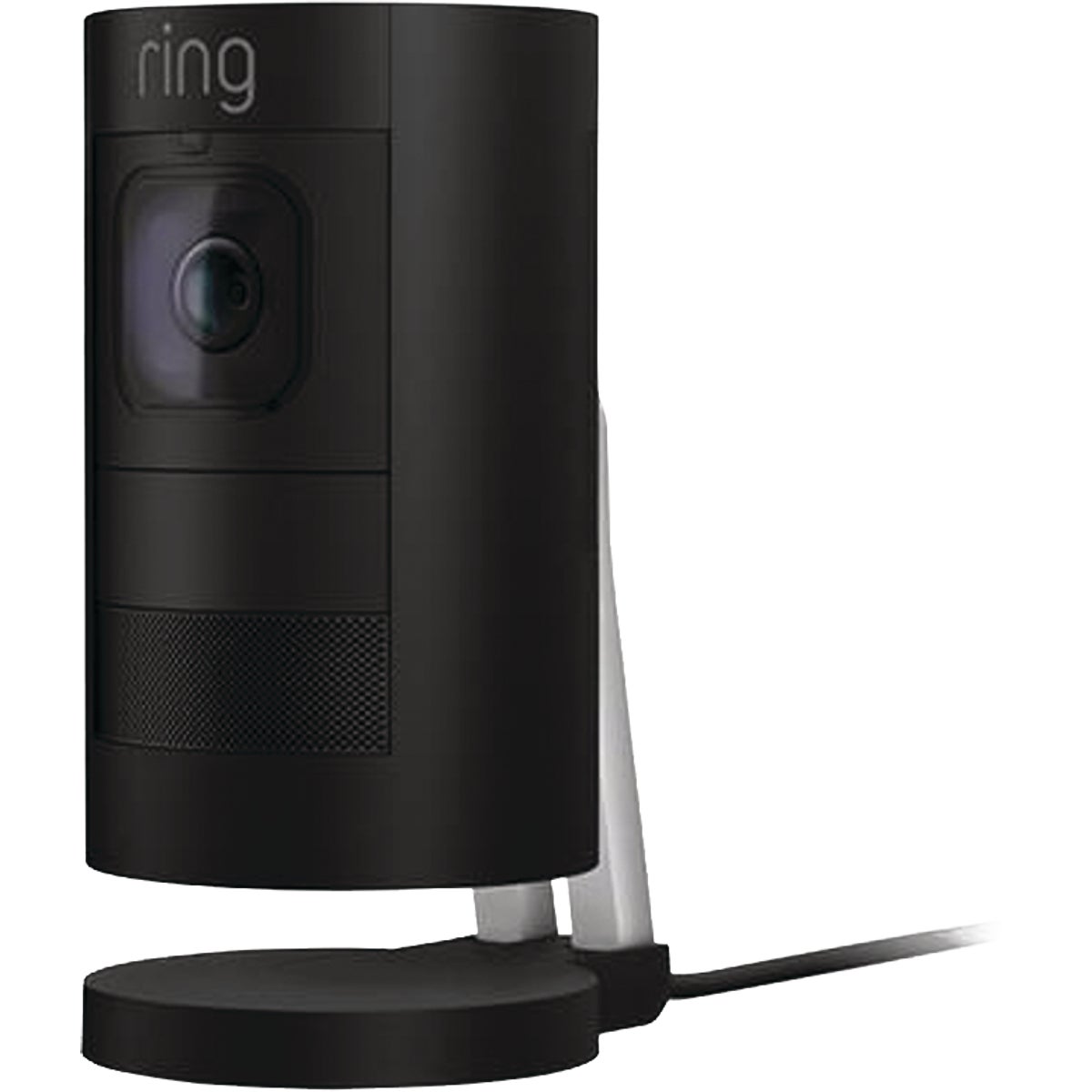 Ring Stick Up Cam Hardwired Indoor/Outdoor Black Security Camera