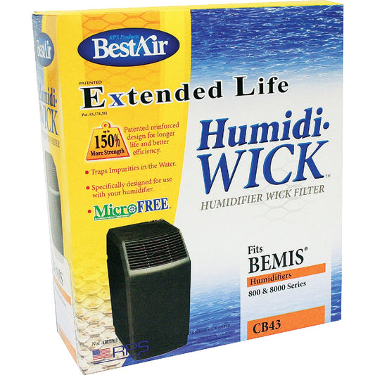 BestAir Extended Life Humidi-Wick CB43 Humidifier Wick Filter