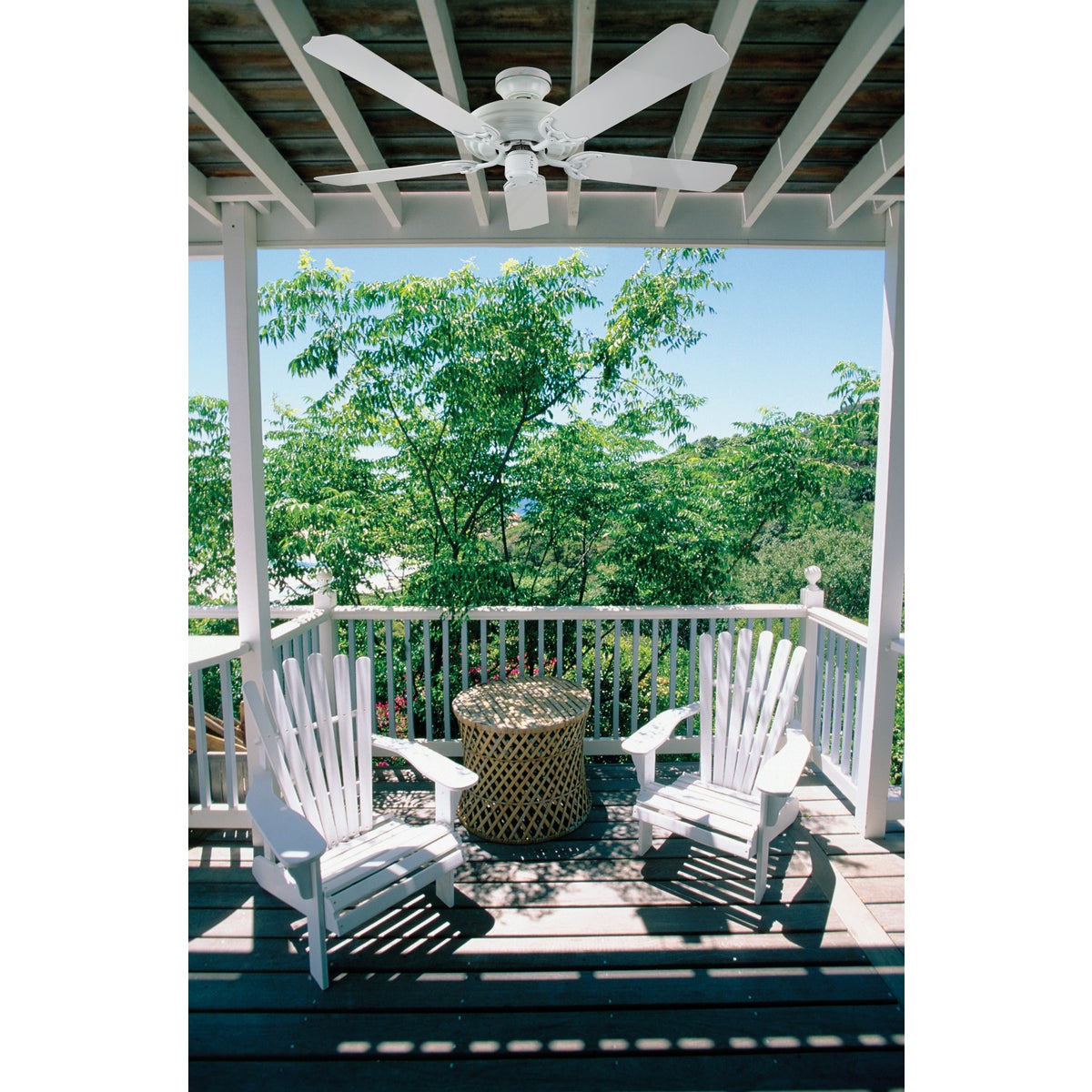 Hunter Sea Air Outdoor 52 In. White Wet Location Ceiling Fan