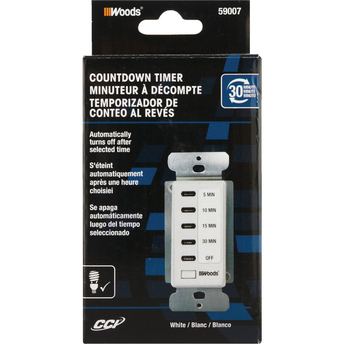 Woods 120V Digital 30-Minute Timer