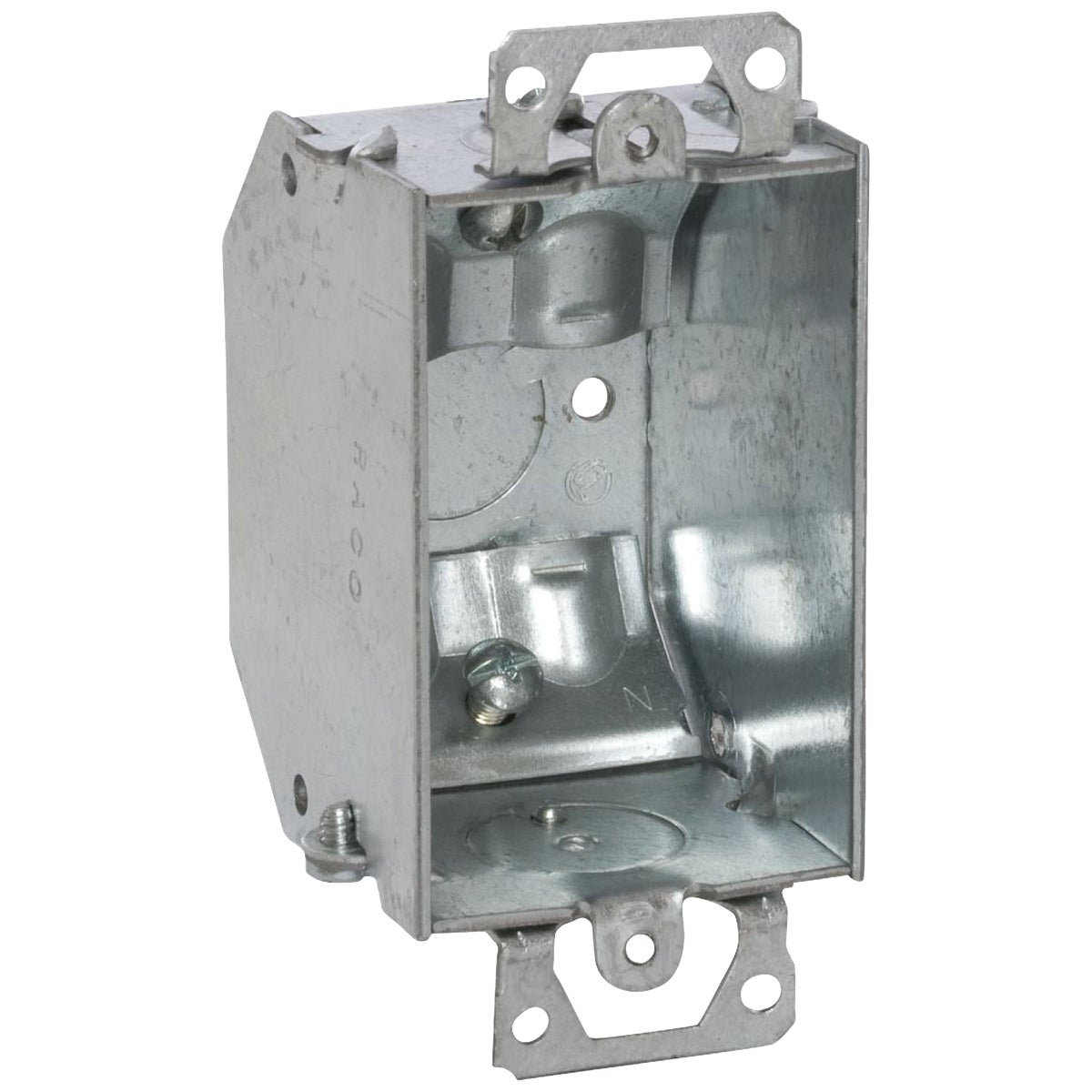 Raco 1-Gang Steel Welded Beveled Wall Box