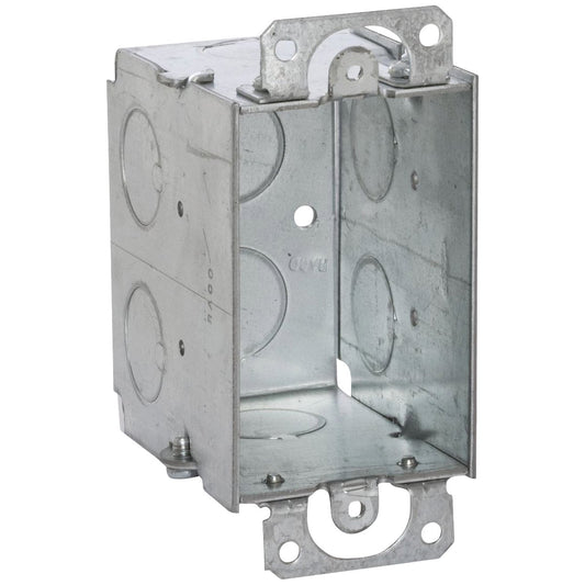 Raco 1-Gang Steel Welded Conduit Wall Box