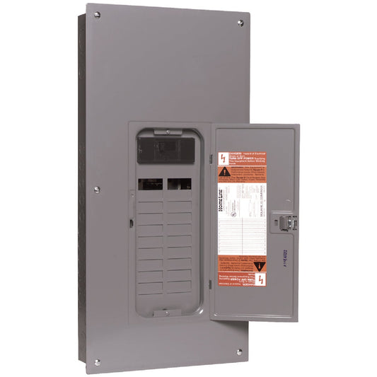 Square D Homeline 200A 20-Space 40-Circuit Indoor Main Breaker Plug-on Neutral Load Center