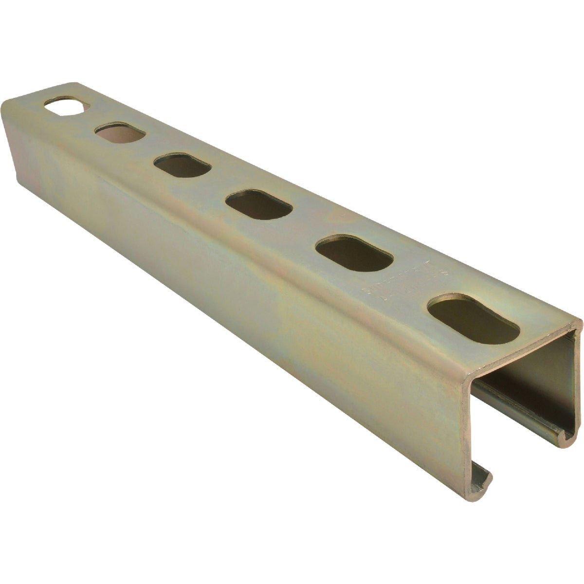 Superstrut 10 ft. 12 Ga. Gold Galvanized Electroplated Zinc Strut Channel