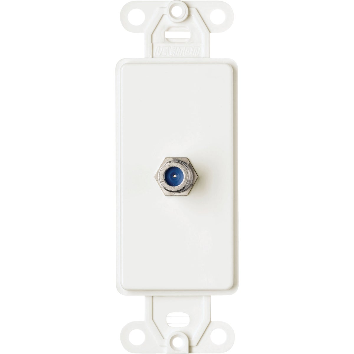 Leviton Decora White Coaxial Coax Jack