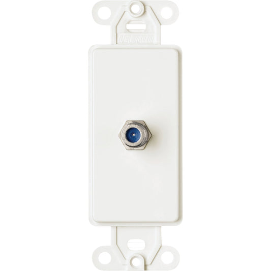 Leviton Decora White Coaxial Coax Jack