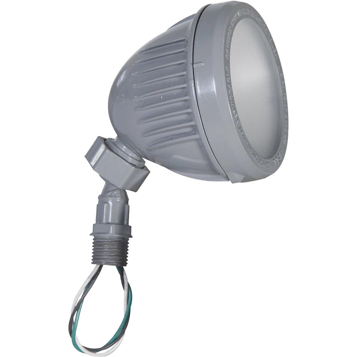 Bell Gray 13W Die-Cast Aluminum Swivel LED Floodlight Outdoor Lampholder