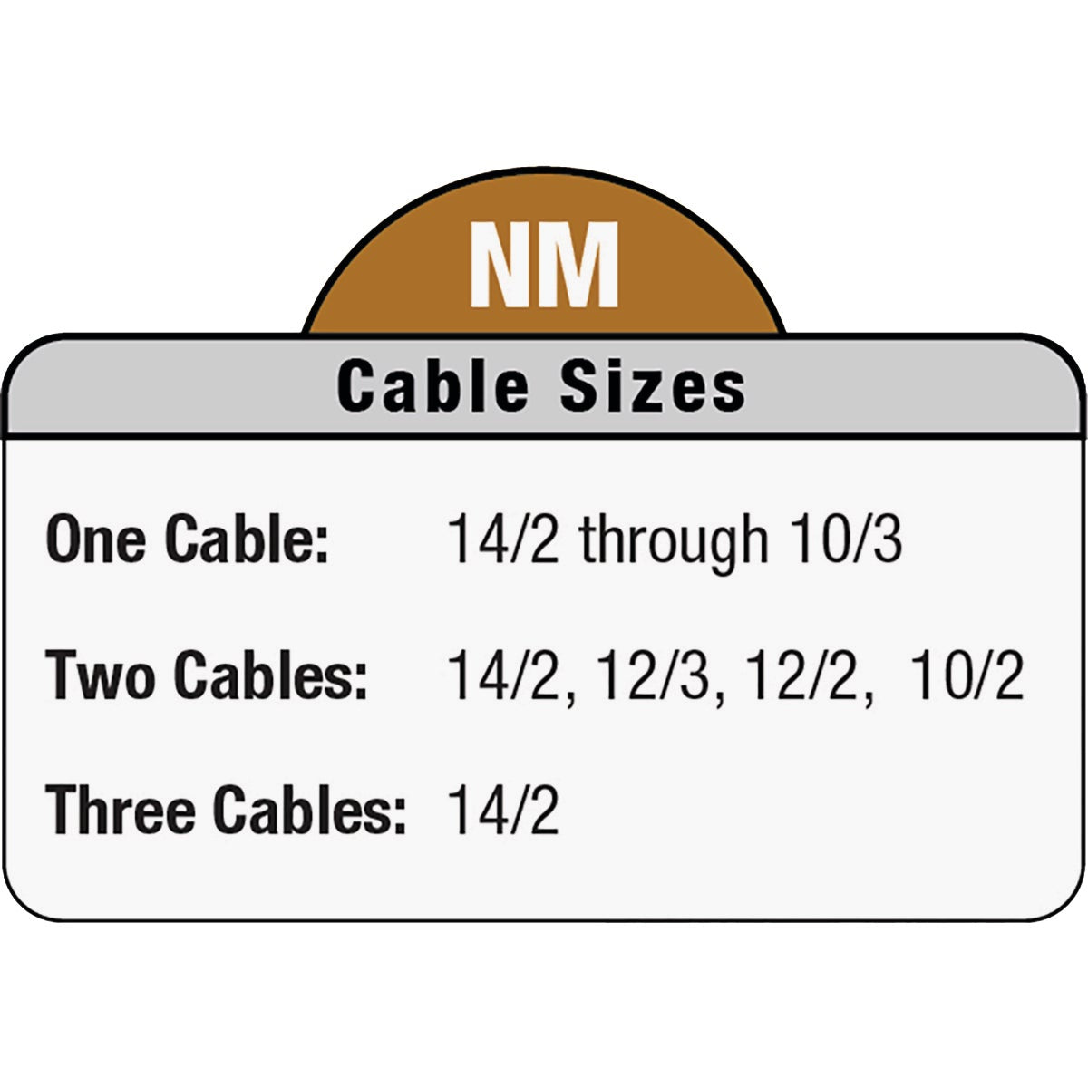 Sigma Electric ProConnex 3/8 In. Die-Cast Zinc Clamp-on Type NM/SE Cable Connector