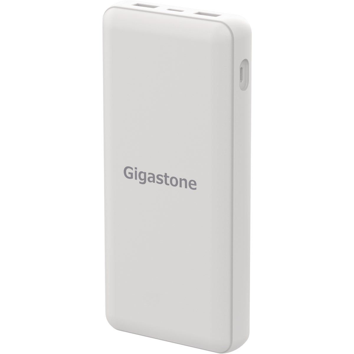 Gigastone 24,000 mAh Dual Port USB White Power Bank