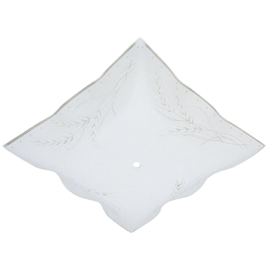 Westinghouse 12 In. White Square Wheat Design Ceiling Diffuser