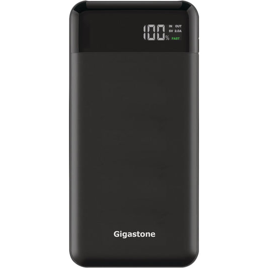 Gigastone 10,000 mAh Type C PD3.0 Black Power Bank