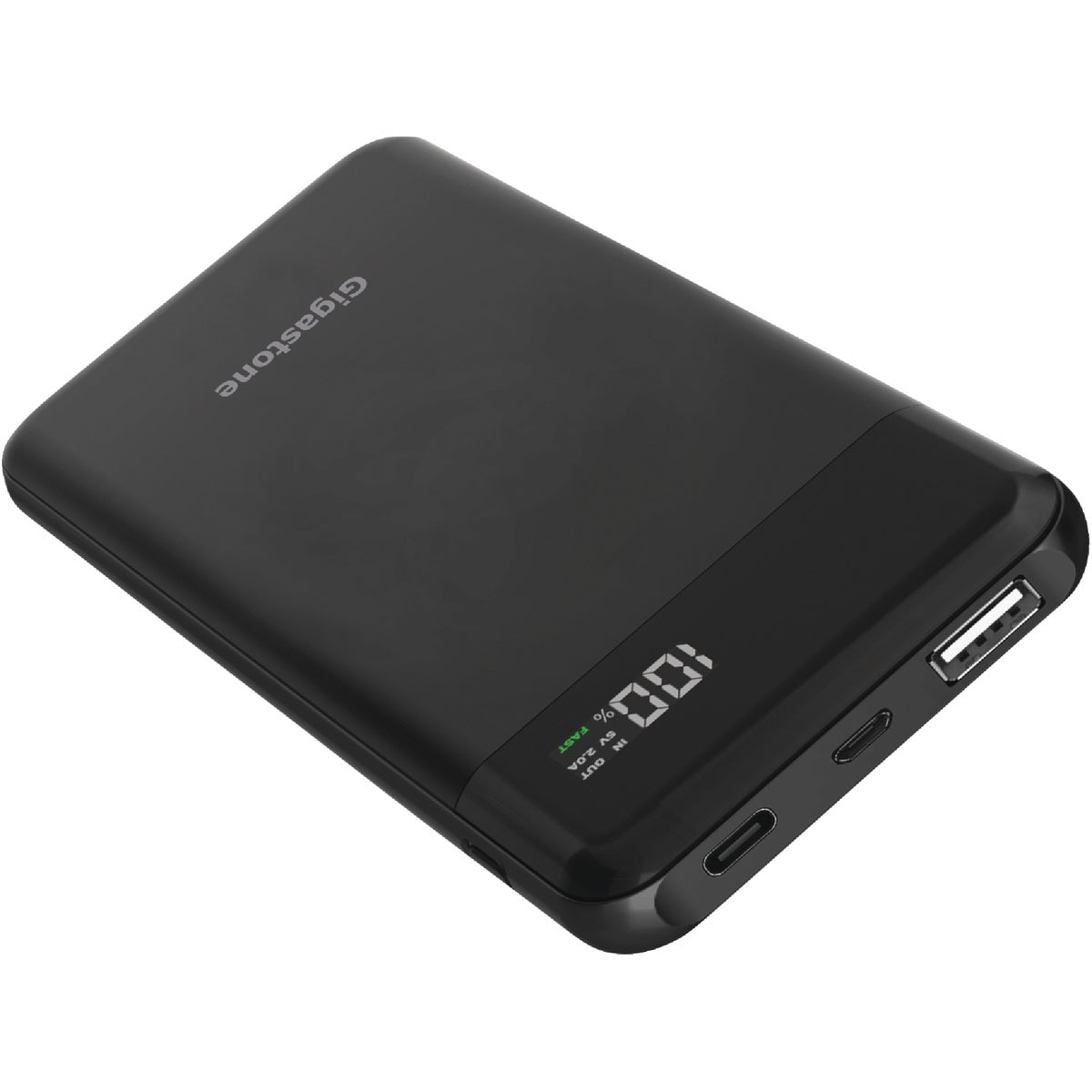 Gigastone 10,000 mAh Type C PD3.0 Black Power Bank