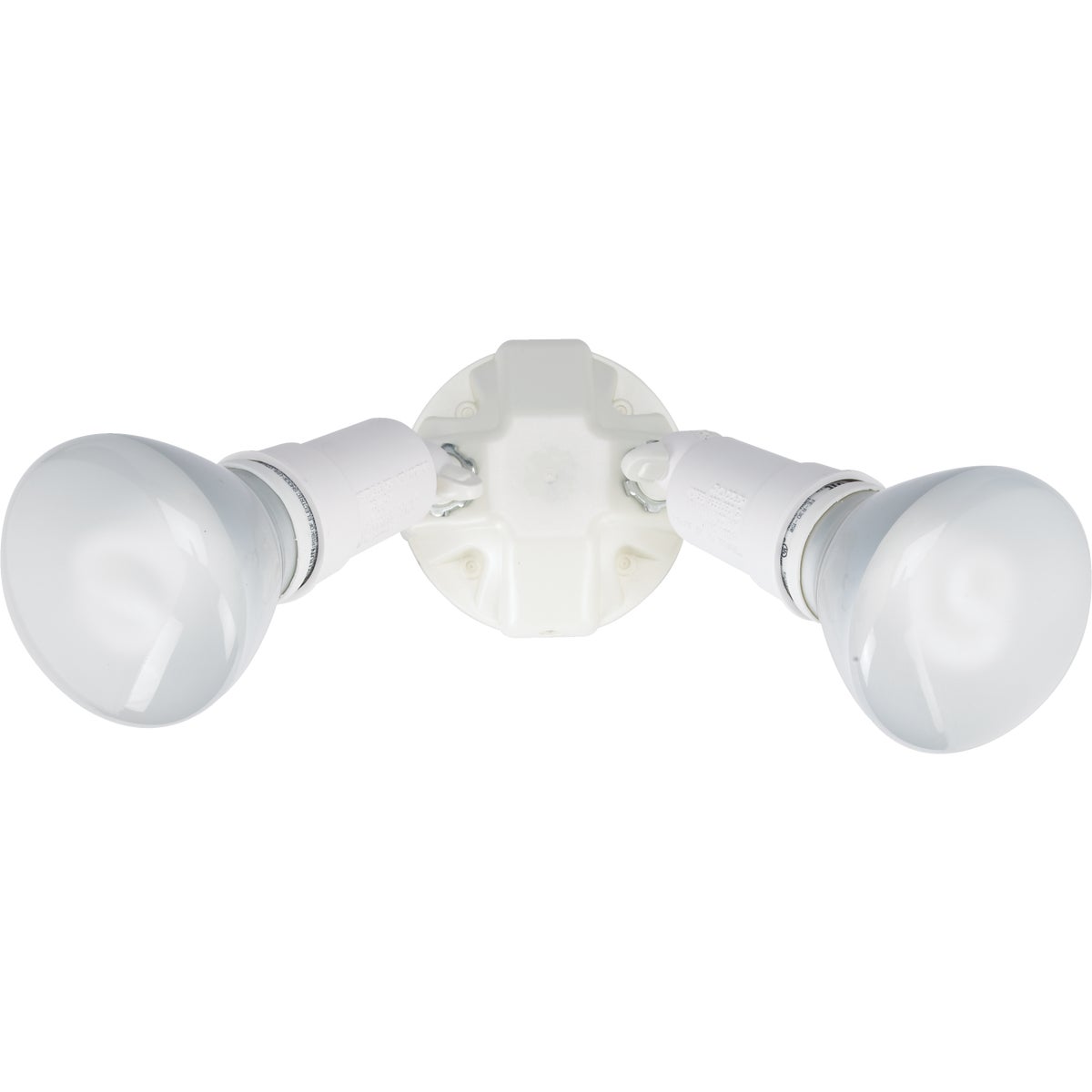 All-Pro White Dusk To Dawn Incandescent Floodlight Fixture