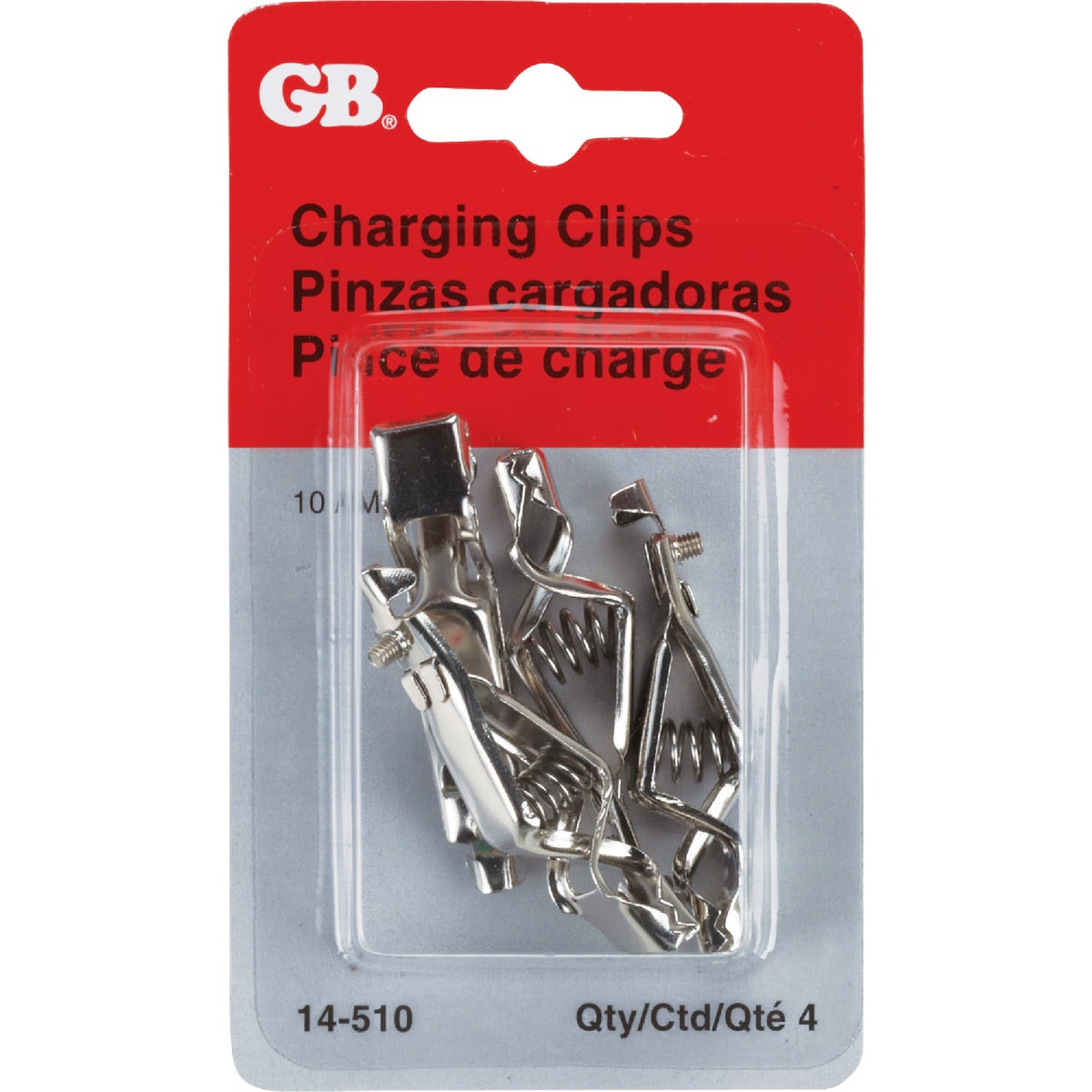 Gardner Bender 10A Steel Battery Charging Clip, (4-Count)