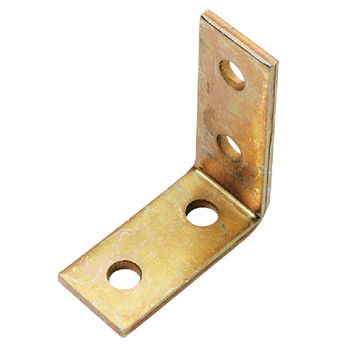 Superstrut 3-1/2 In. x 4-1/8 In. Corner Goldgalv Electroplated Zinc Bracket