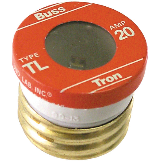 Bussmann 20A TL Time-Delay Plug Fuse (4-Pack)