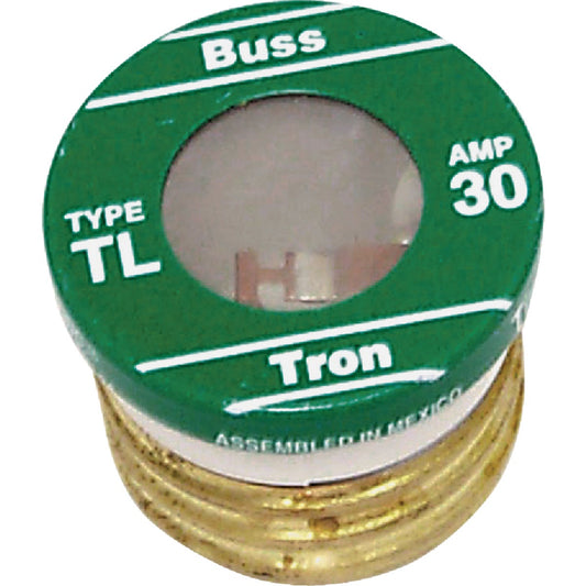 Bussmann 30A TL Time-Delay Plug Fuse (4-Pack)