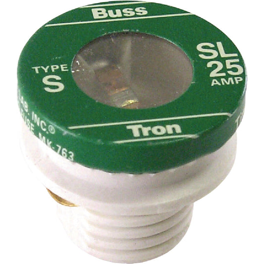 Bussmann 25A SL Time-Delay Plug Fuse (4-Pack)