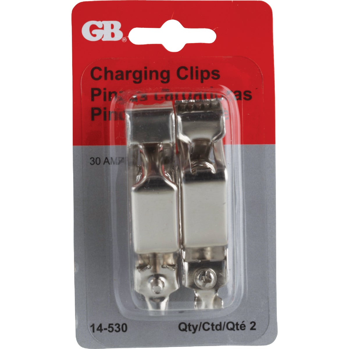 Gardner Bender 30A Steel Battery Charging Clip, (2-Count)