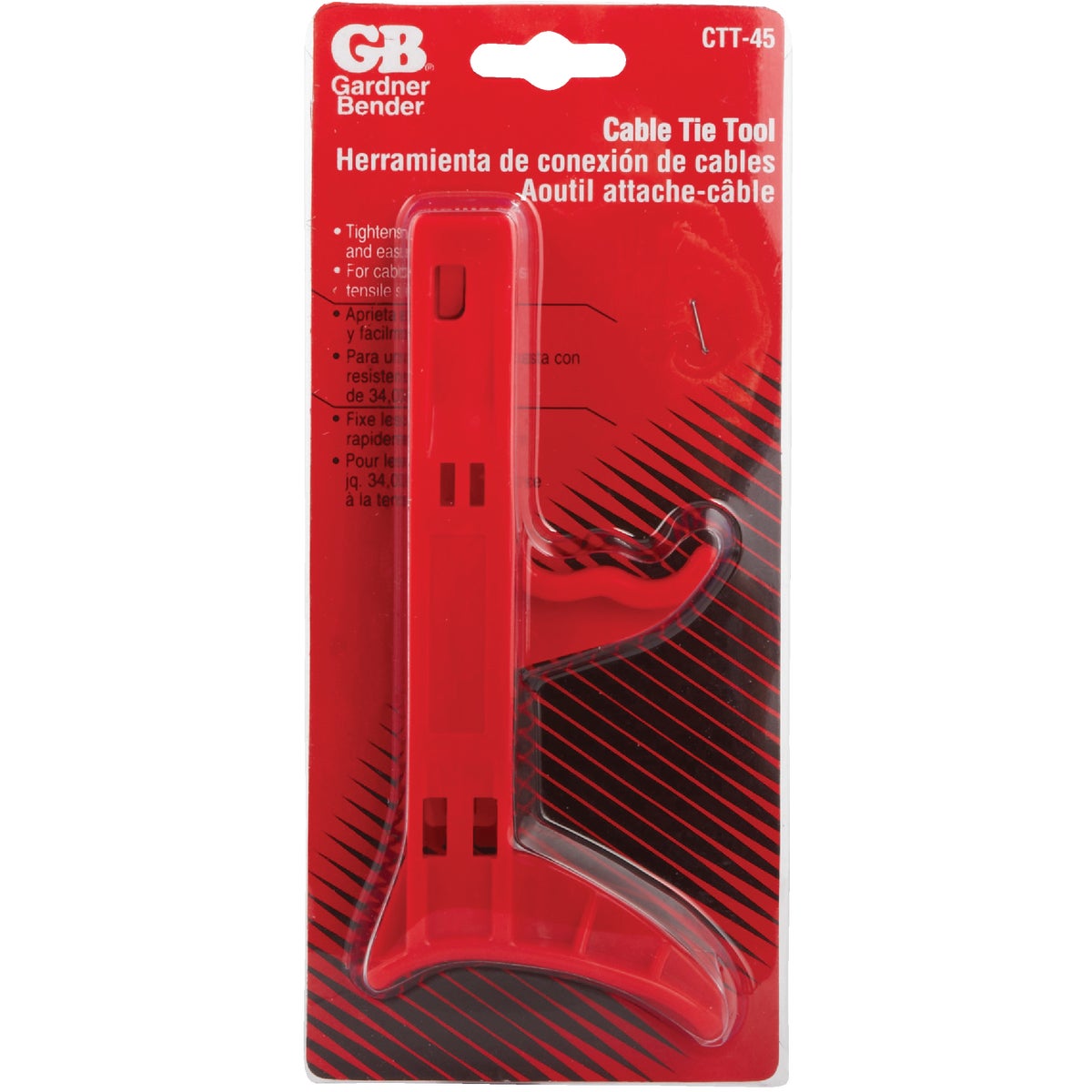 Gardner Bender Up to 75 Lb. Tensile Strength Cable Tie Installation Tool