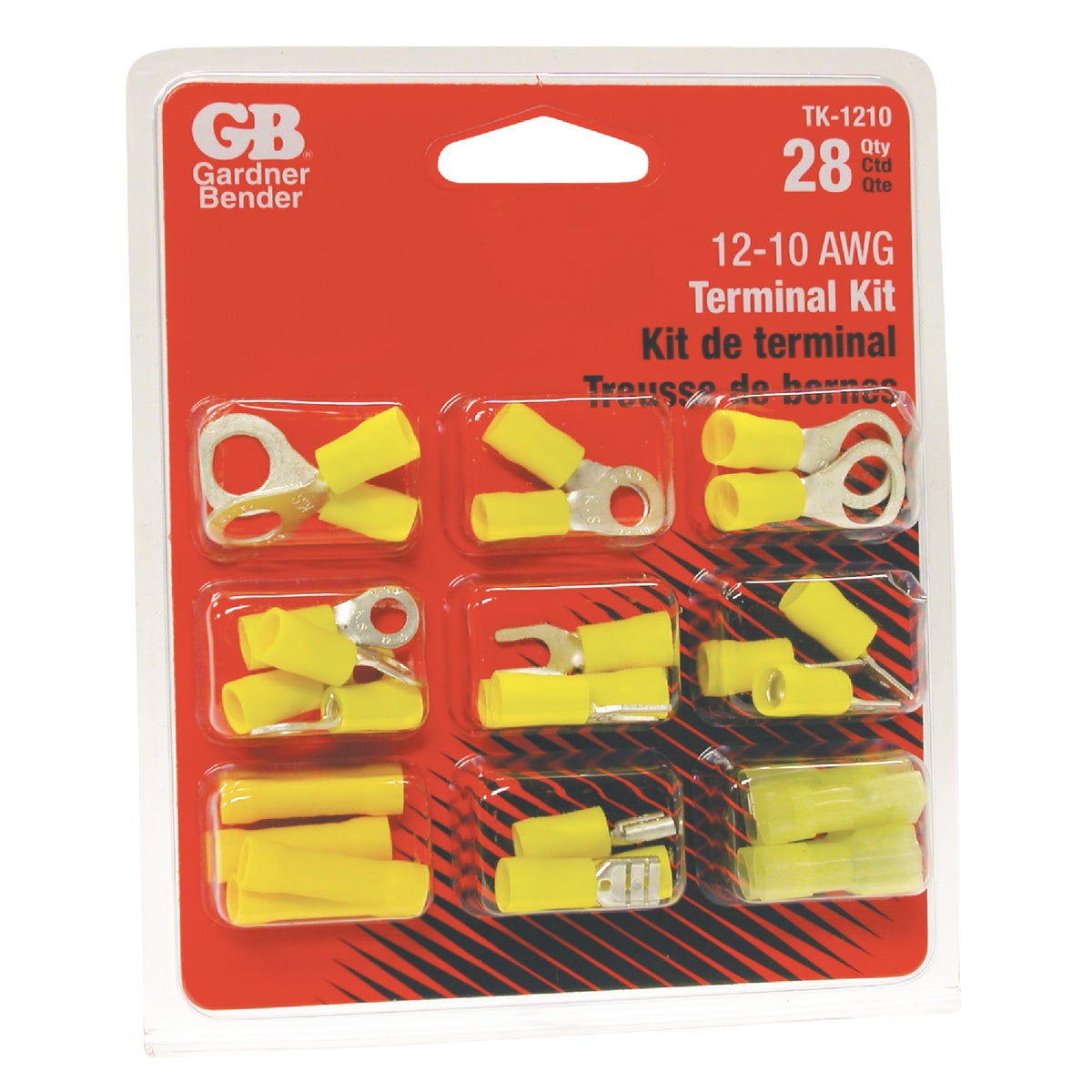 Gardner Bender 12 to 10 AWG 28 Pieces Wire Terminal Kit