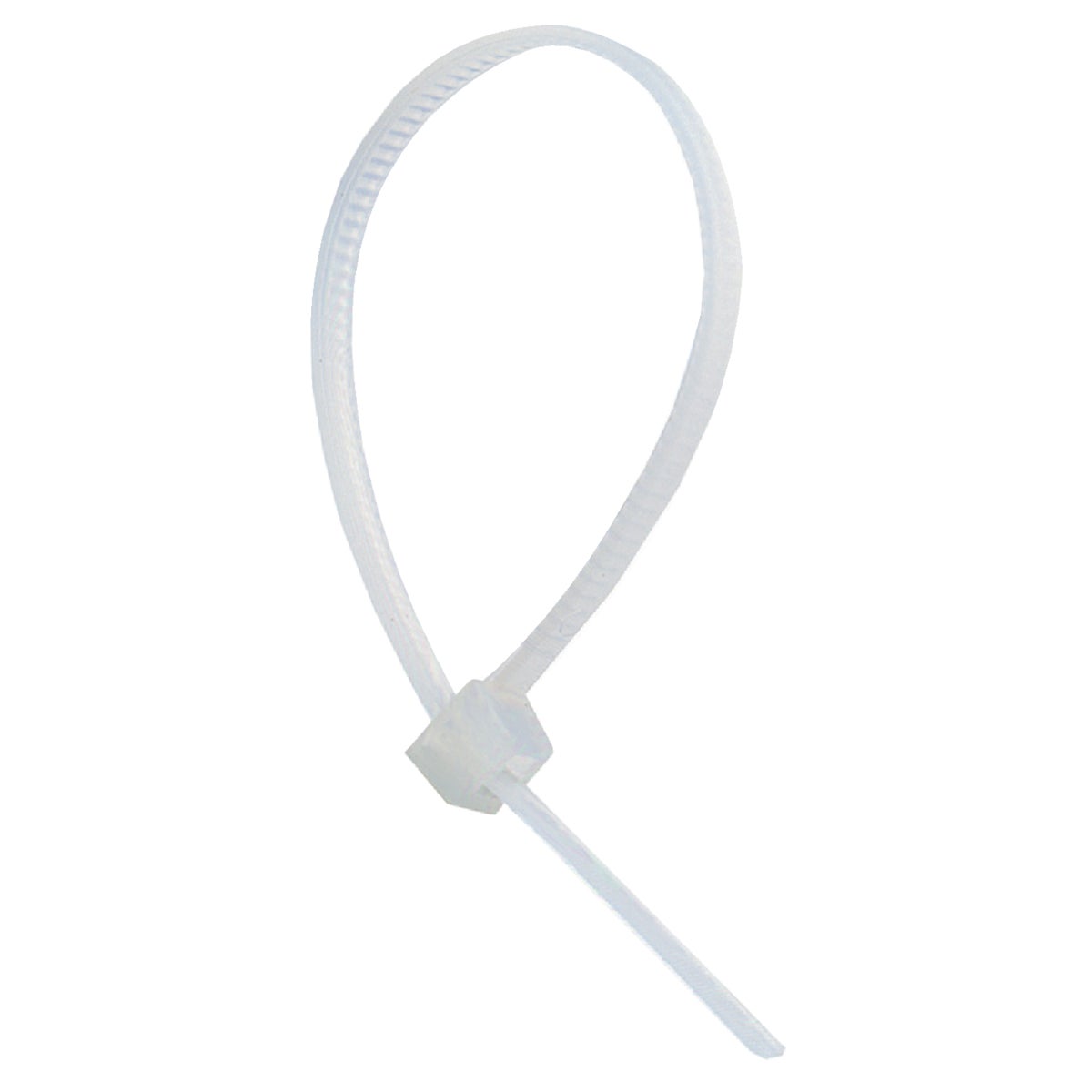 Gardner Bender 4 In. x 0.10 In. Natural Color Nylon Cable Tie (100-Pack)