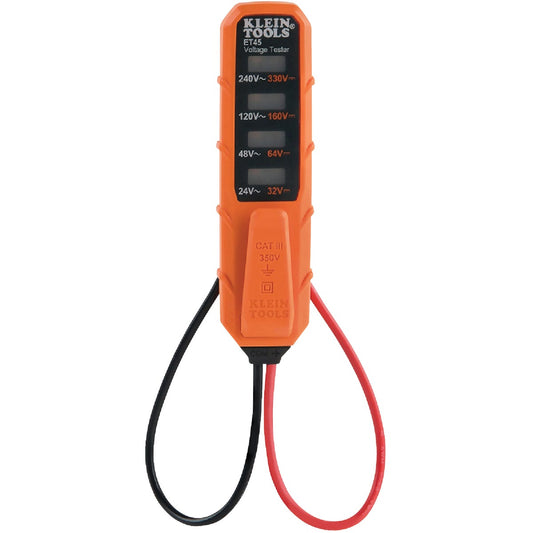 Klein AC/DC Electronic Voltage Tester with Test Leads