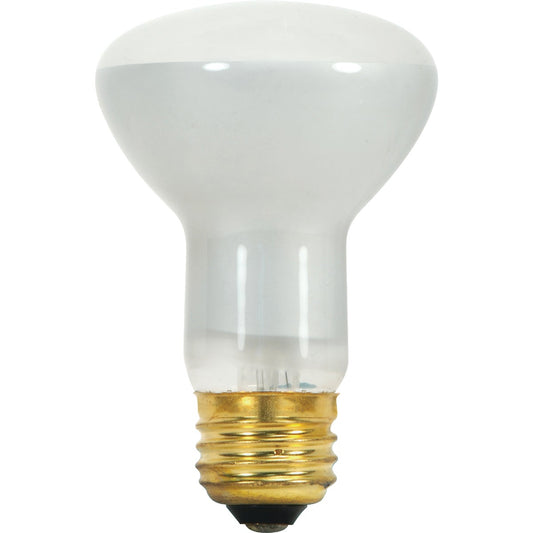 Satco 45W 120V Frosted Medium Base R20 Reflector Incandescent Floodlight Light Bulb