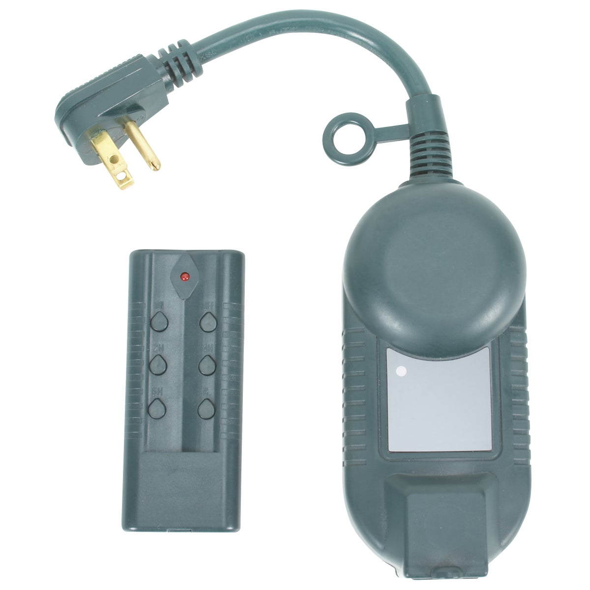 Do it 12.5A 120V 1500W Green Outdoor Timer with Remote