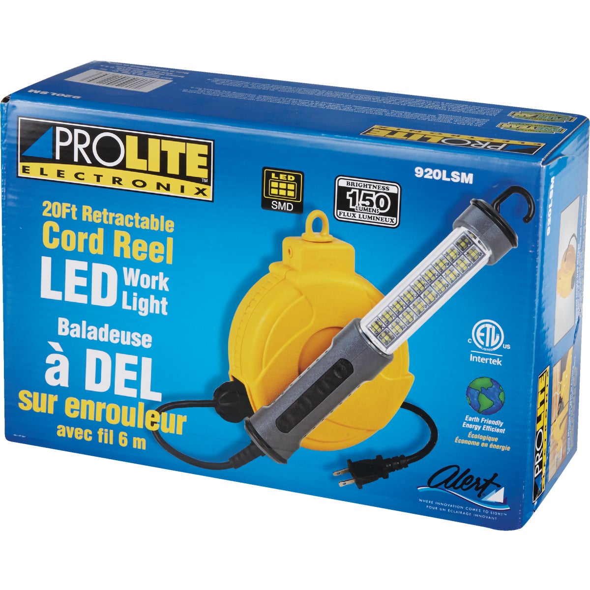 ProLite Electronix LED Trouble Light with 20 Ft. Power Cord