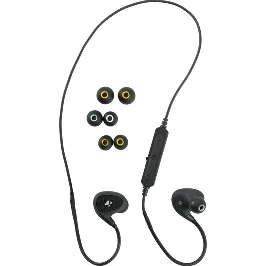 Kicker EB400 Waterproof Bluetooth Black Earbuds