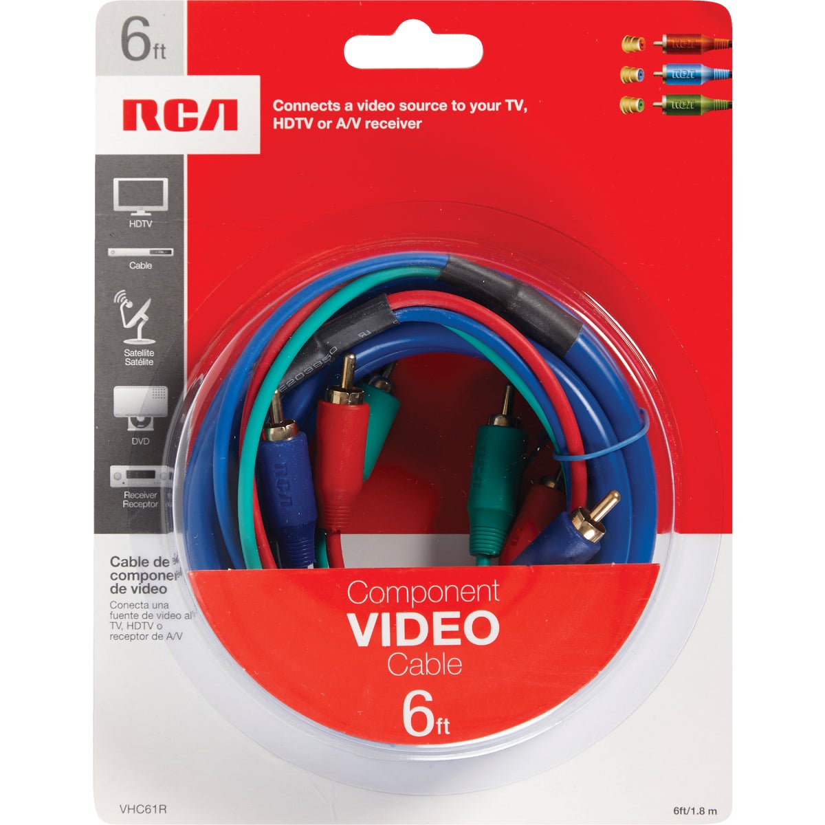 RCA 6 Ft. Computer Component Video Cable