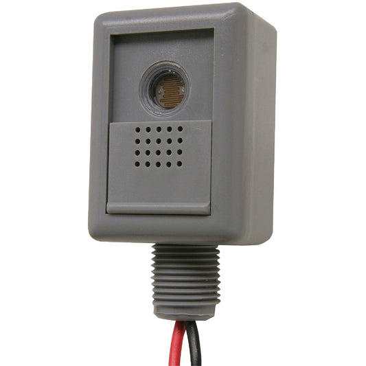 Do it Hard Wire Gray Adjustable Photocell Lamp Control