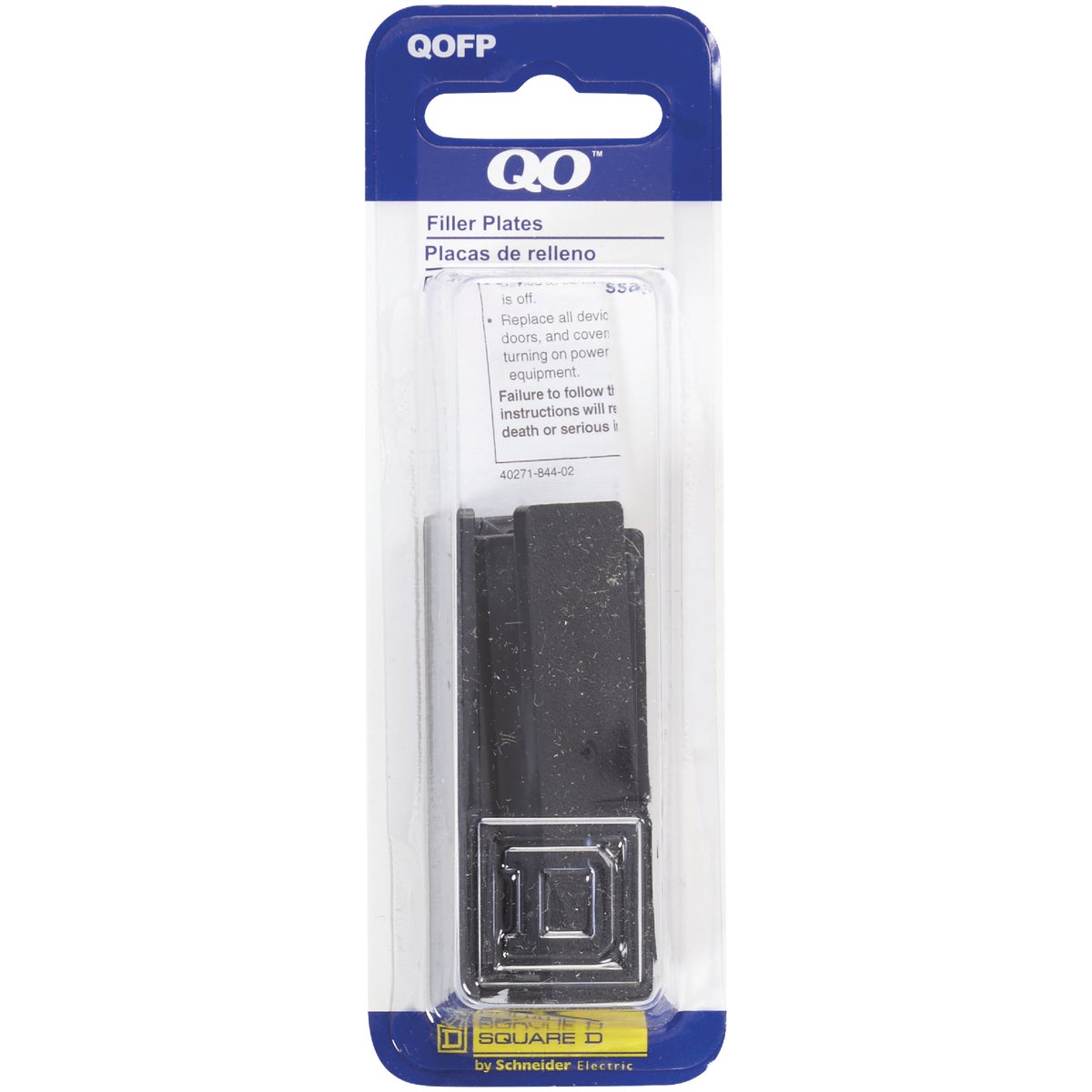 Square D QO 3/4 In. Load Center Breaker Filler Plate (3-Pack)