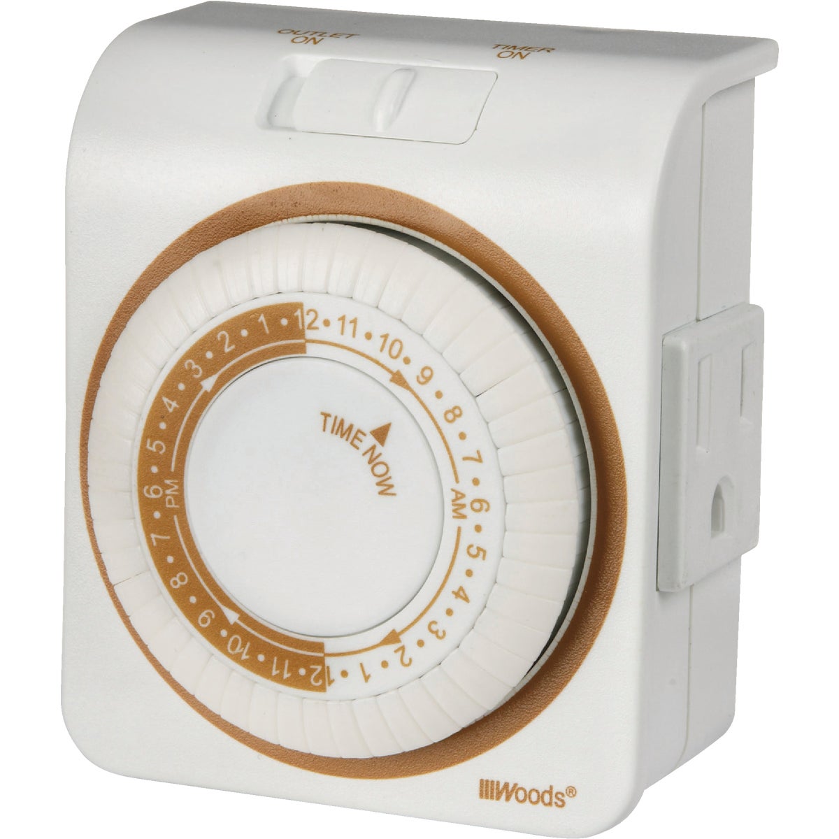 Woods 125V Indoor Mechanical Timer