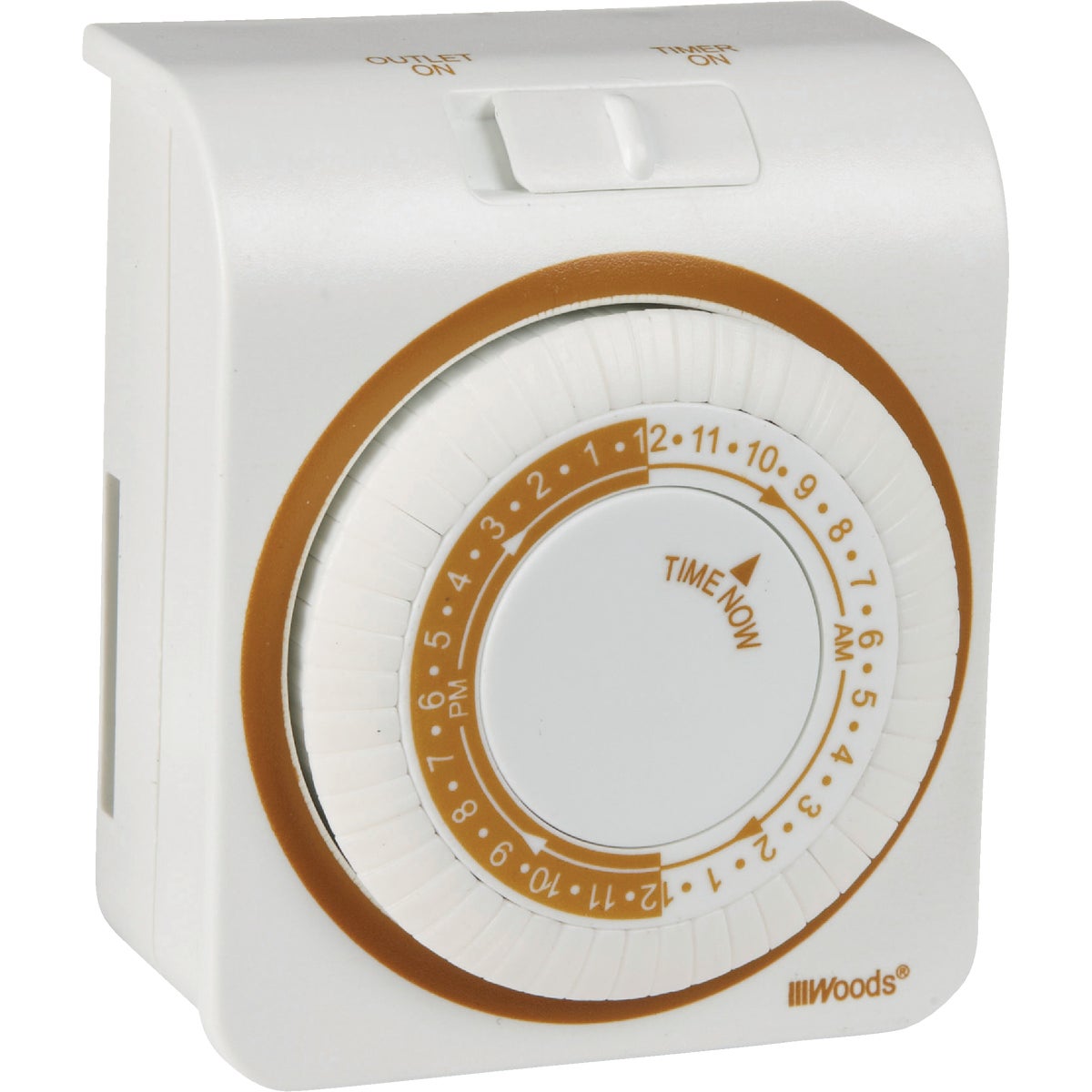 Woods 125V Indoor Mechanical Timer