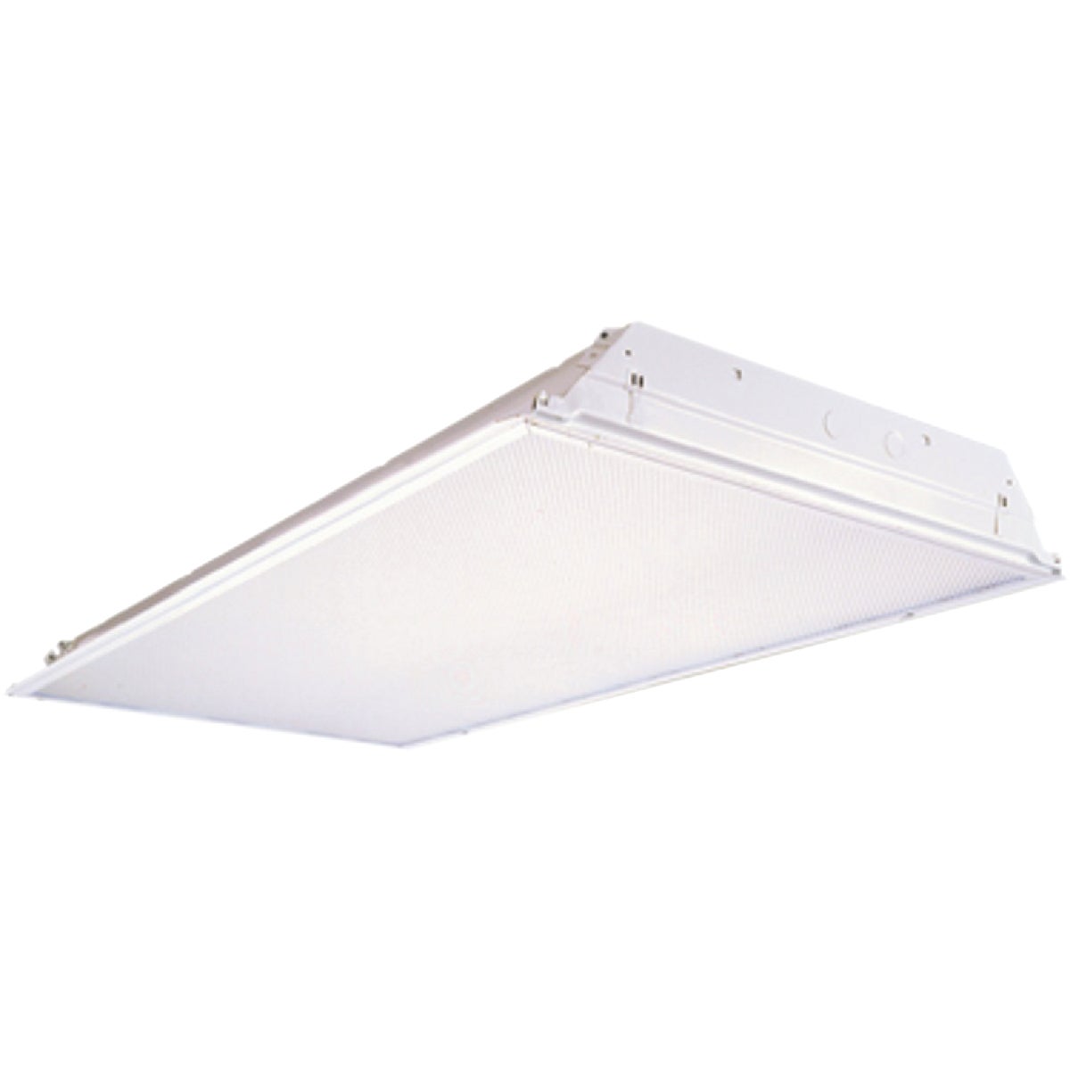 Metalux 2 Ft. x 4 Ft. 4-Bulb Fluorescent T8 Recessed Troffer Light Fixture