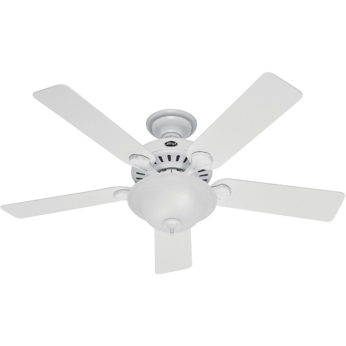 Hunter Pro's Best 5-Minute 52 In. White Ceiling Fan with Light Kit