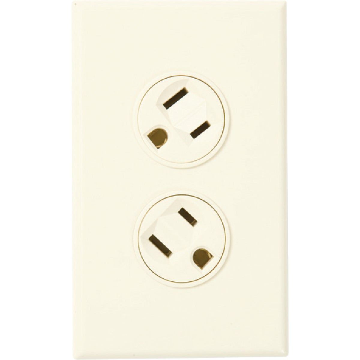 360 Electrical 15A Ivory Rotating 5-15R Duplex Outlet