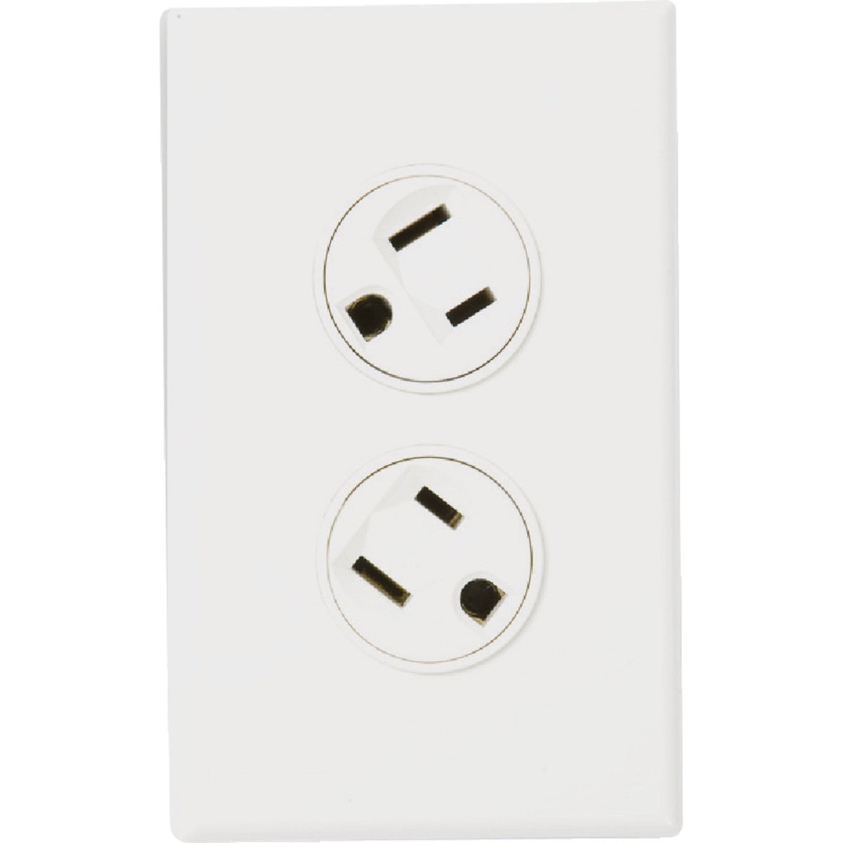 360 Electrical 15A Light Almond Rotating 5-15R Duplex Outlet