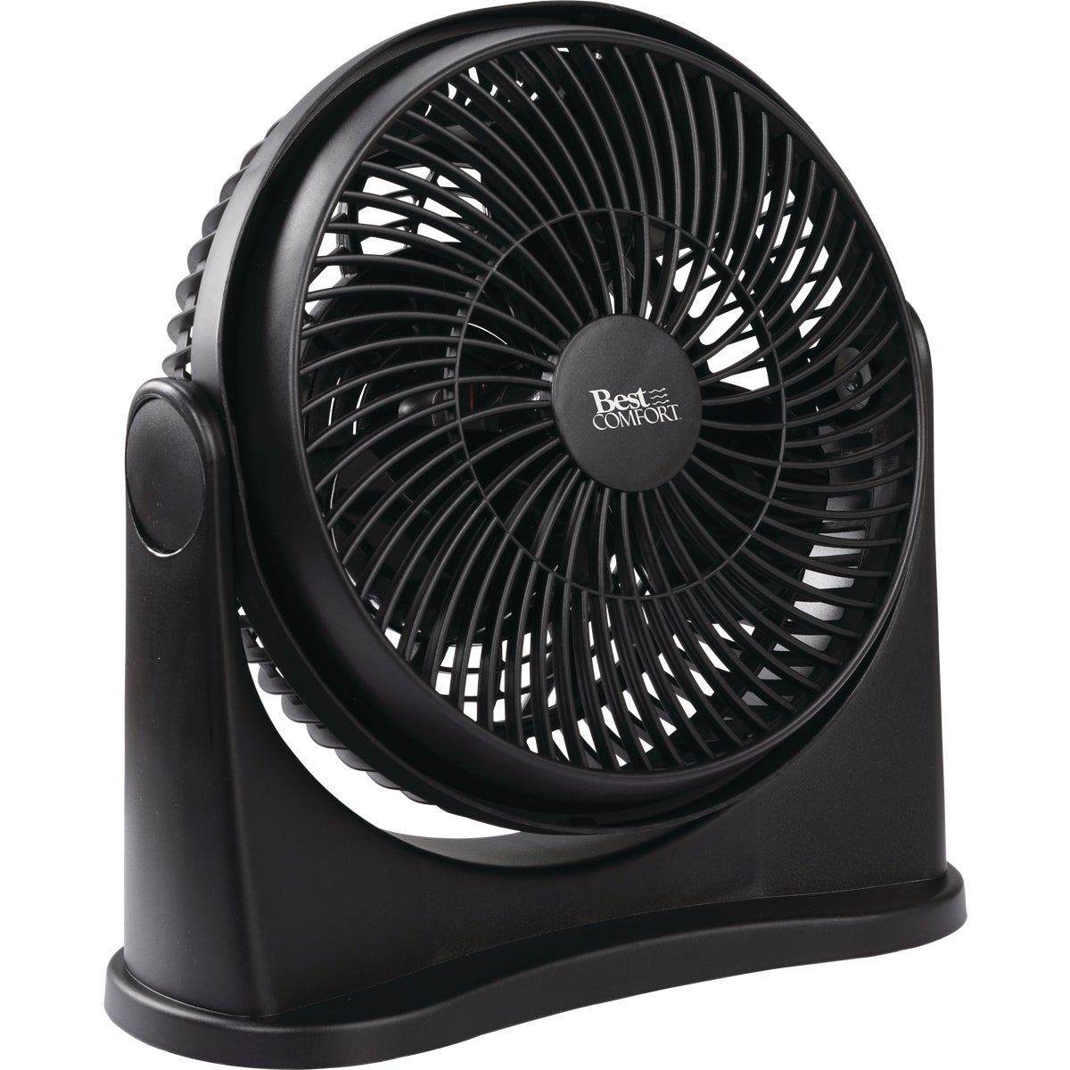 Best Comfort 8 In. 3-Speed Black Floor Fan