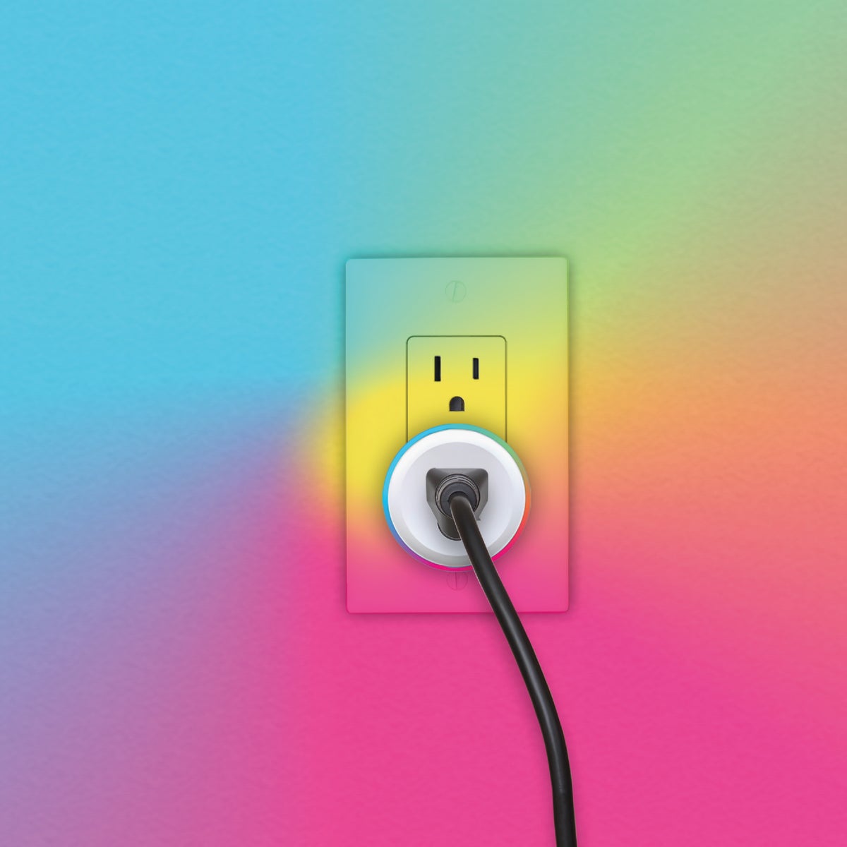 Brookstone 10A Single Color Changing Smart Plug