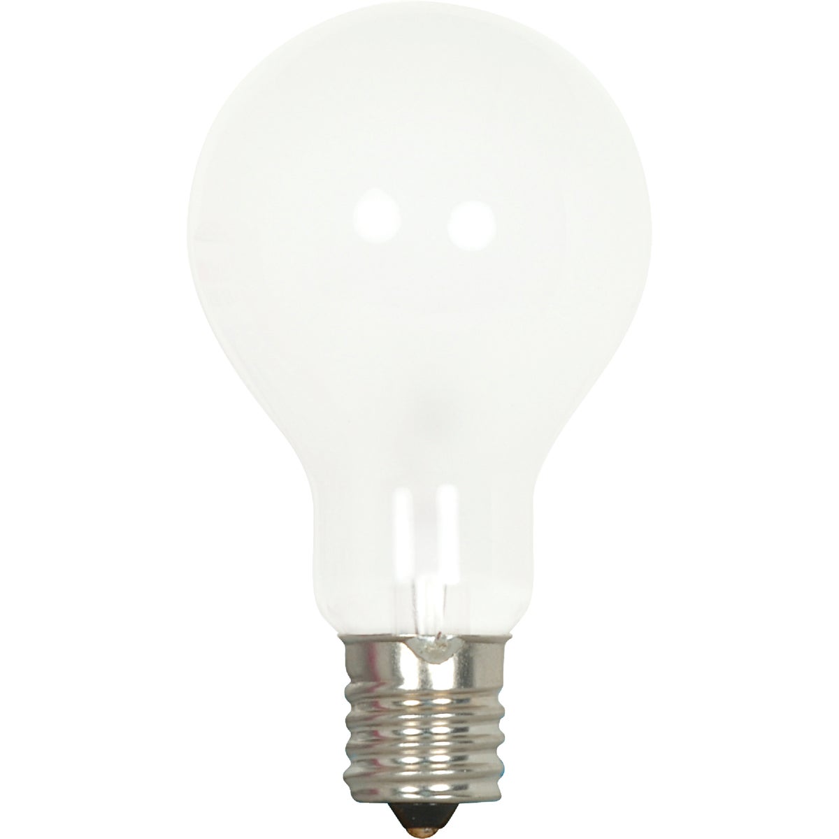 Satco 40W Frosted Soft White Intermediate A15 Incandescent Ceiling Fan Light Bulb (2-Pack)