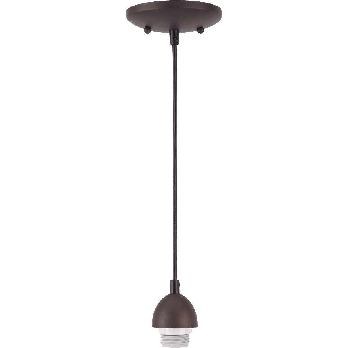 Westinghouse 1 Bulb Oil Rubbed Bronze Incandescent Pendant Light Fixture