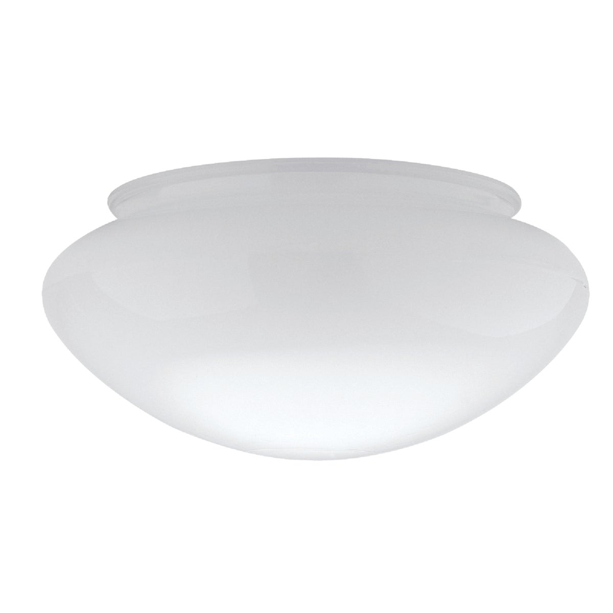 Westinghouse White 3-3/4 In. x 7-1/2 In. Mushroom Ceiling Shade