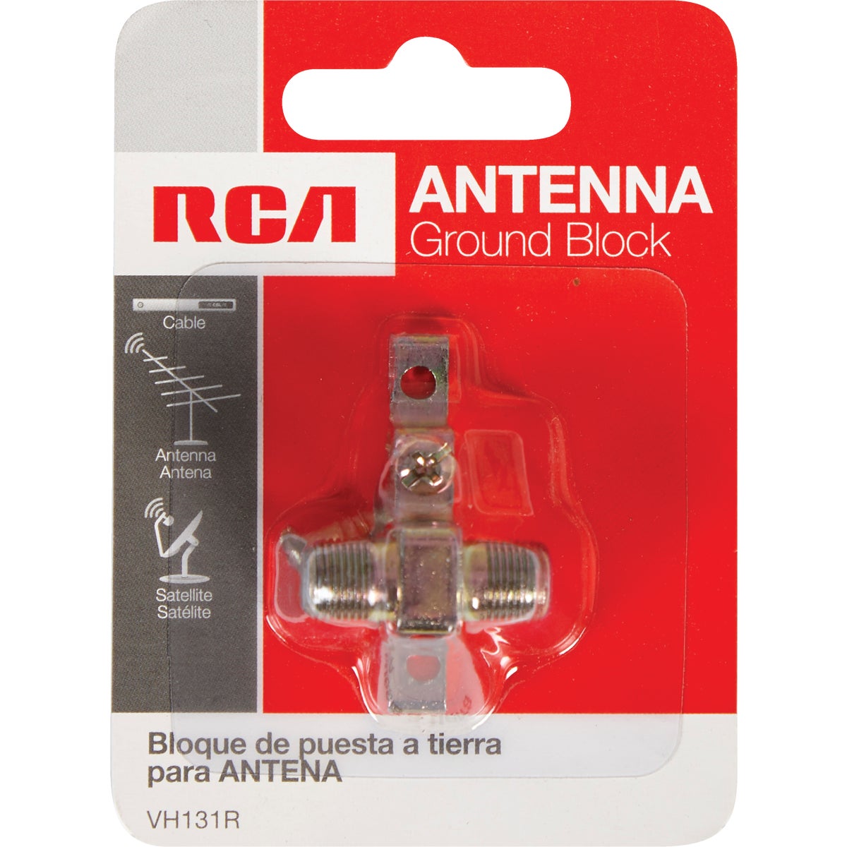 RCA Single Coax Satellite Ground Block