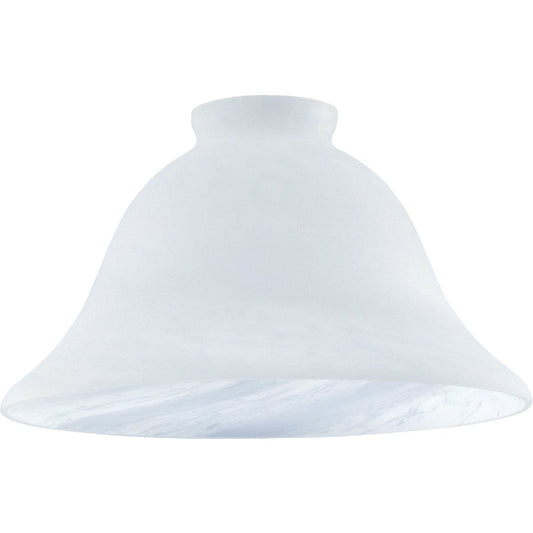 Westinghouse 4-3/8 In. White Honey Swirl Glass Shade